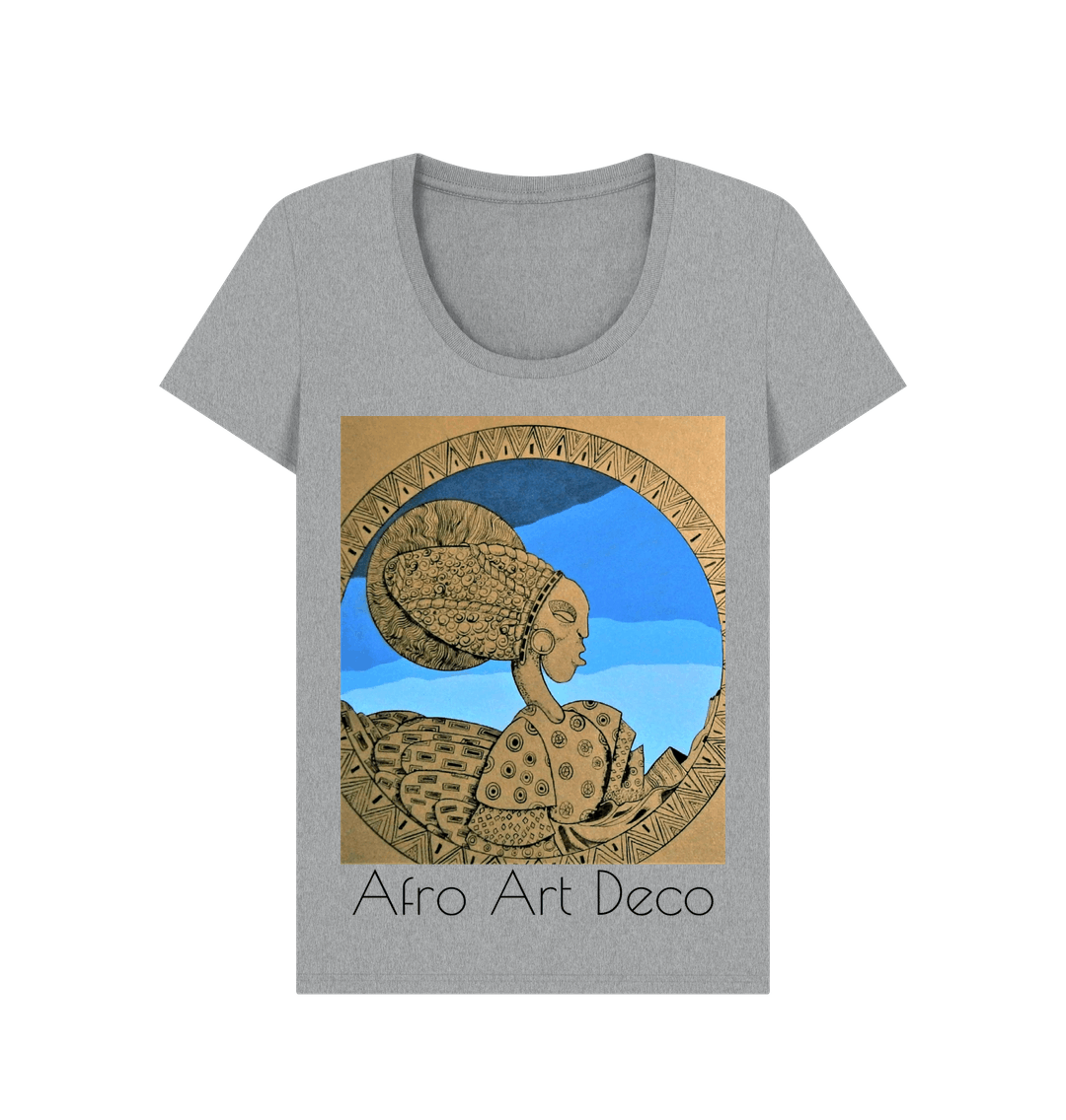 Athletic Grey Printed T-shirt