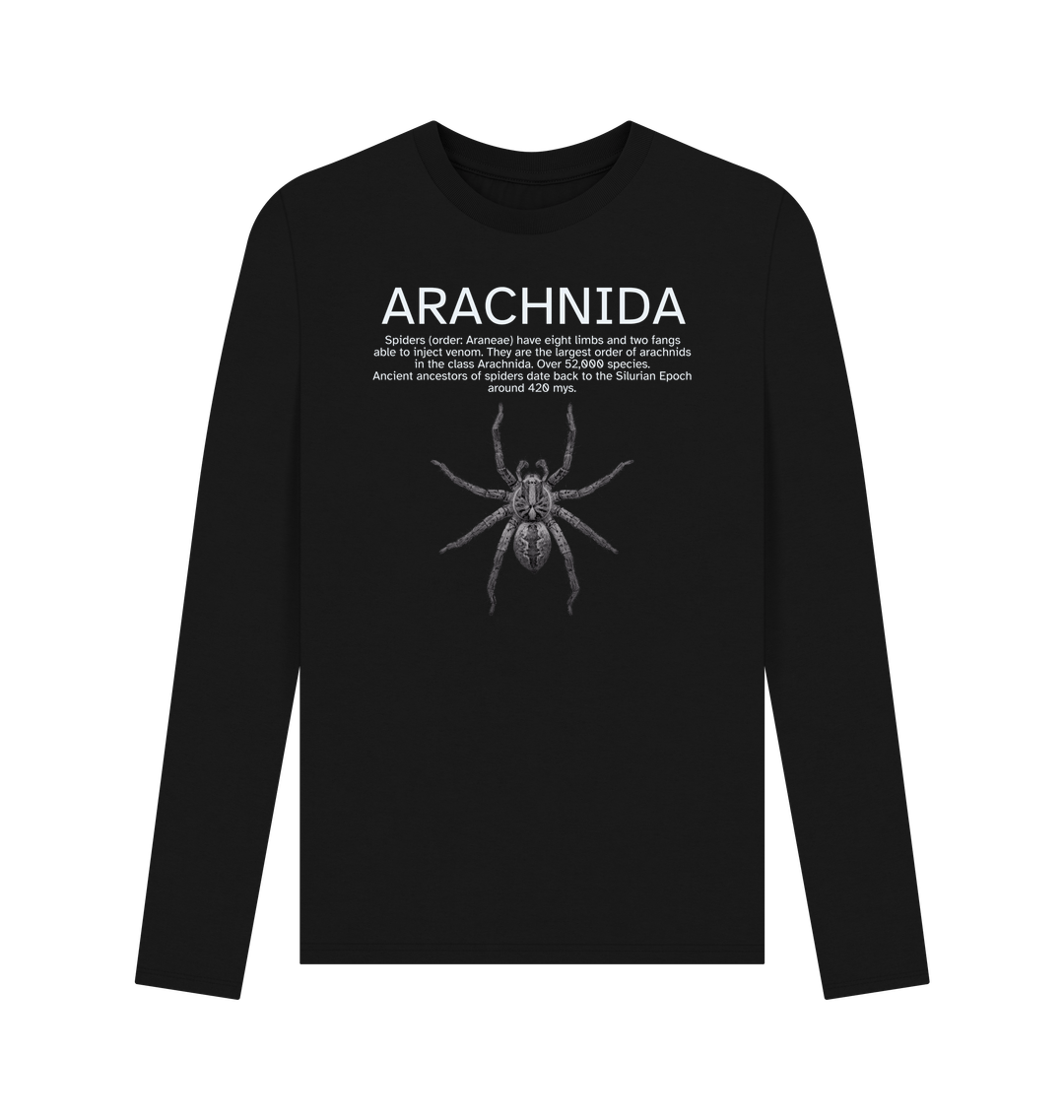 Black Printed Long Sleeve T Shirt