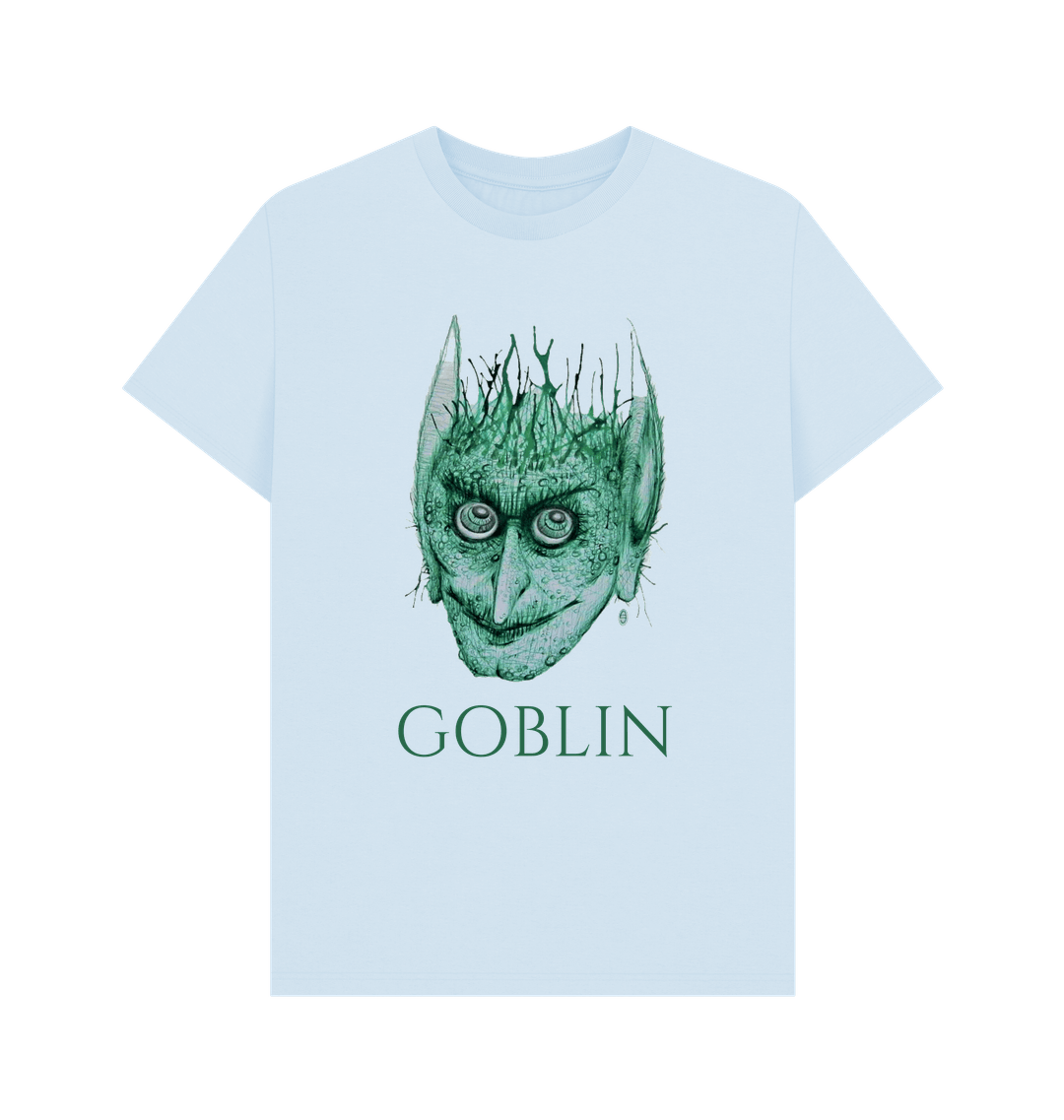 Sky Blue Printed T-shirt