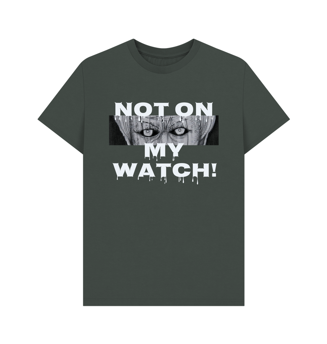 Dark Grey Printed T-shirt