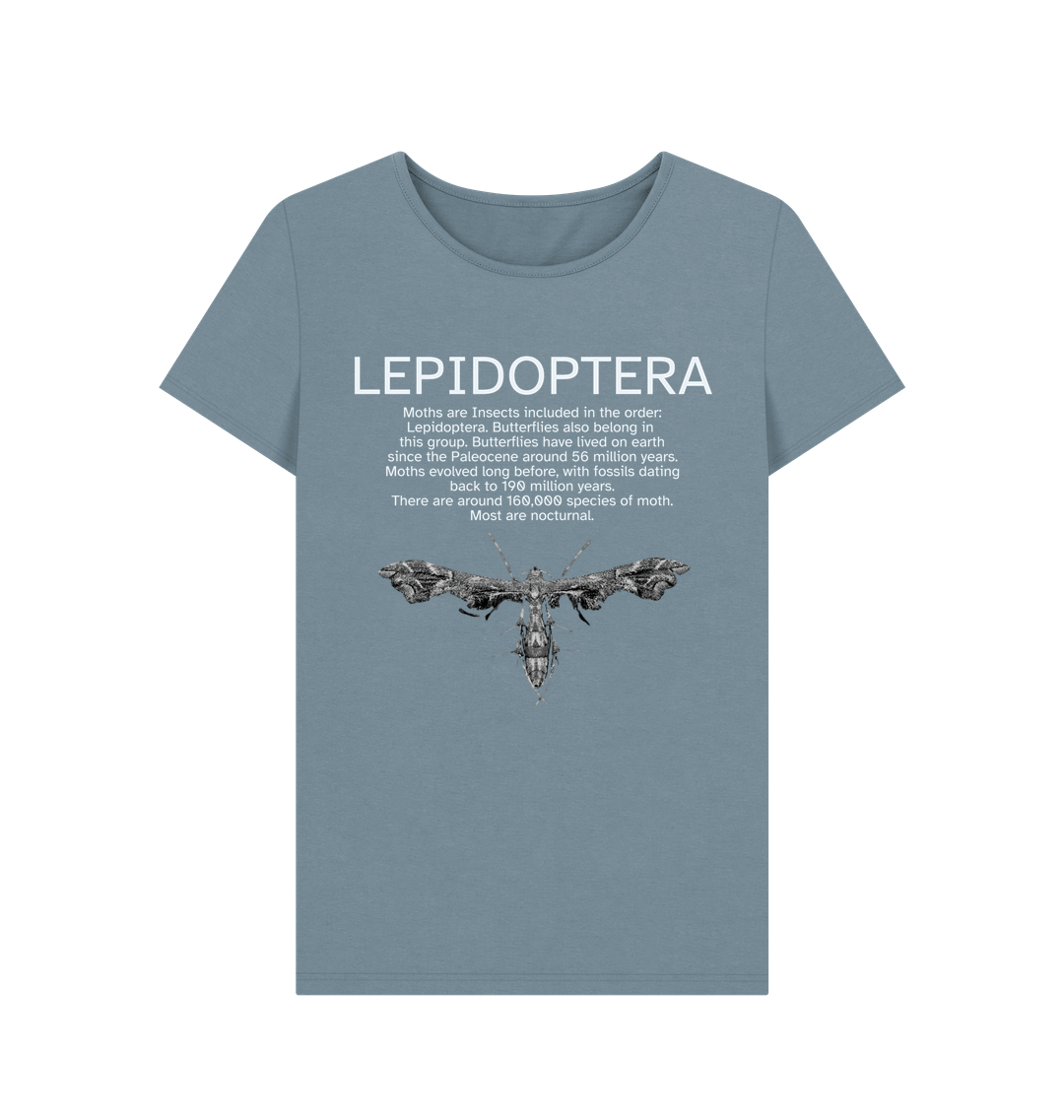 Stone Blue Printed T-shirt