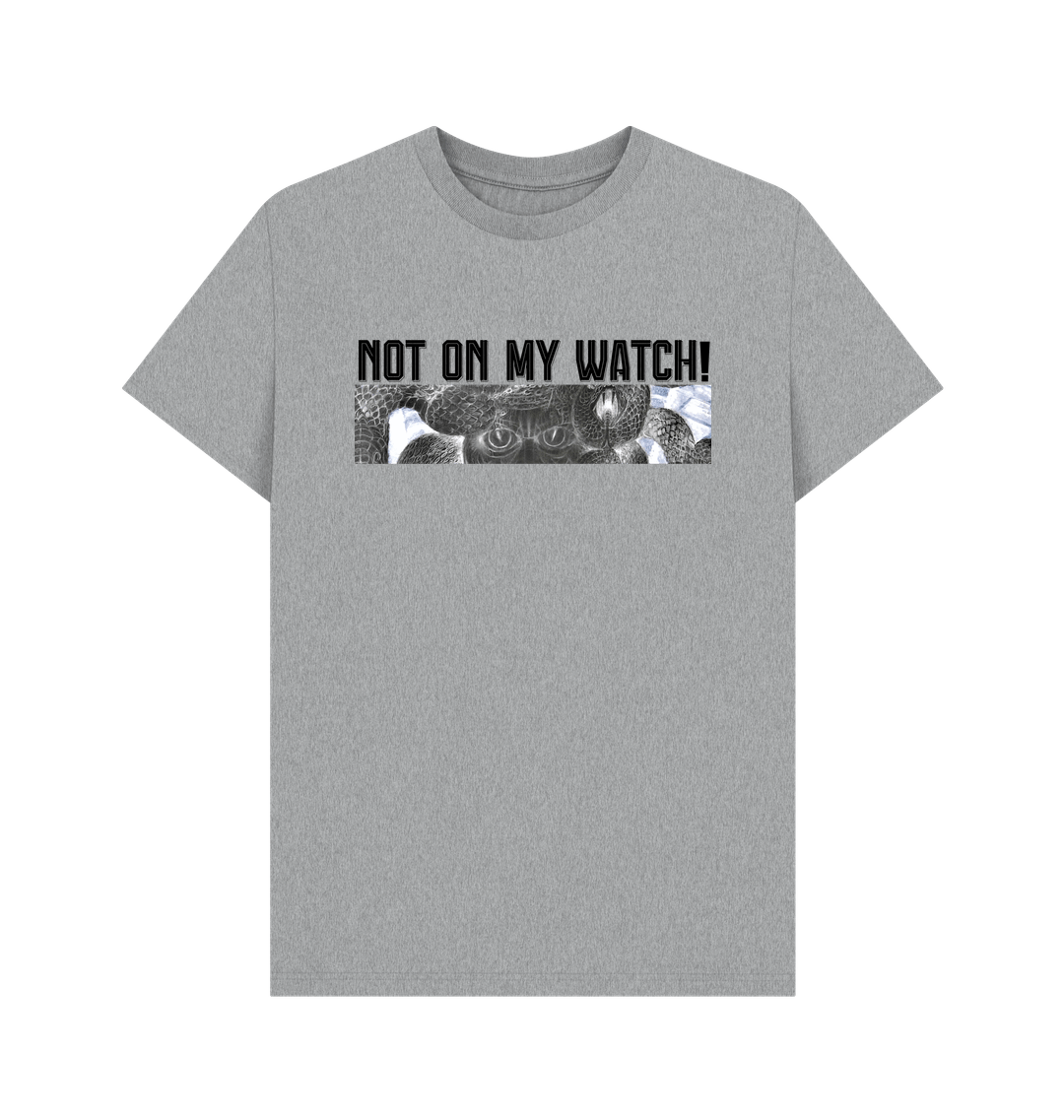 Athletic Grey Printed T-shirt