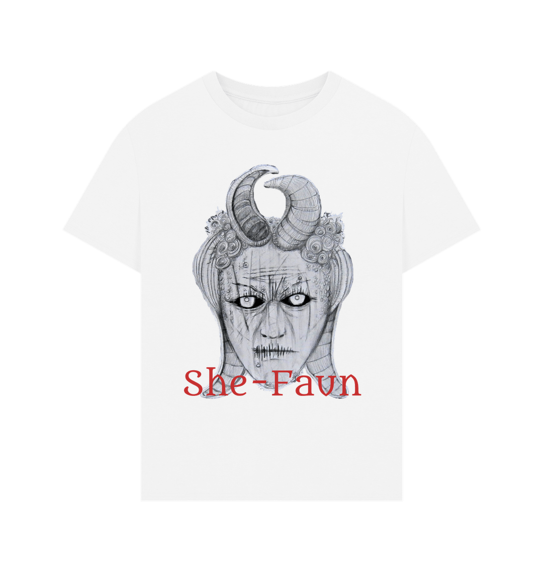 White Printed T-shirt