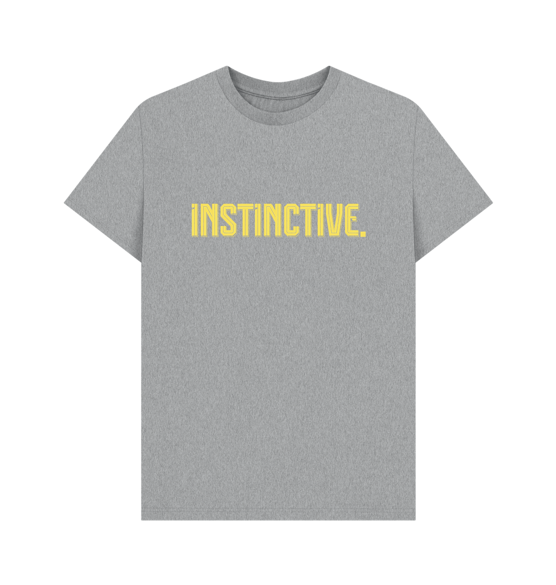 Athletic Grey Printed T-shirt