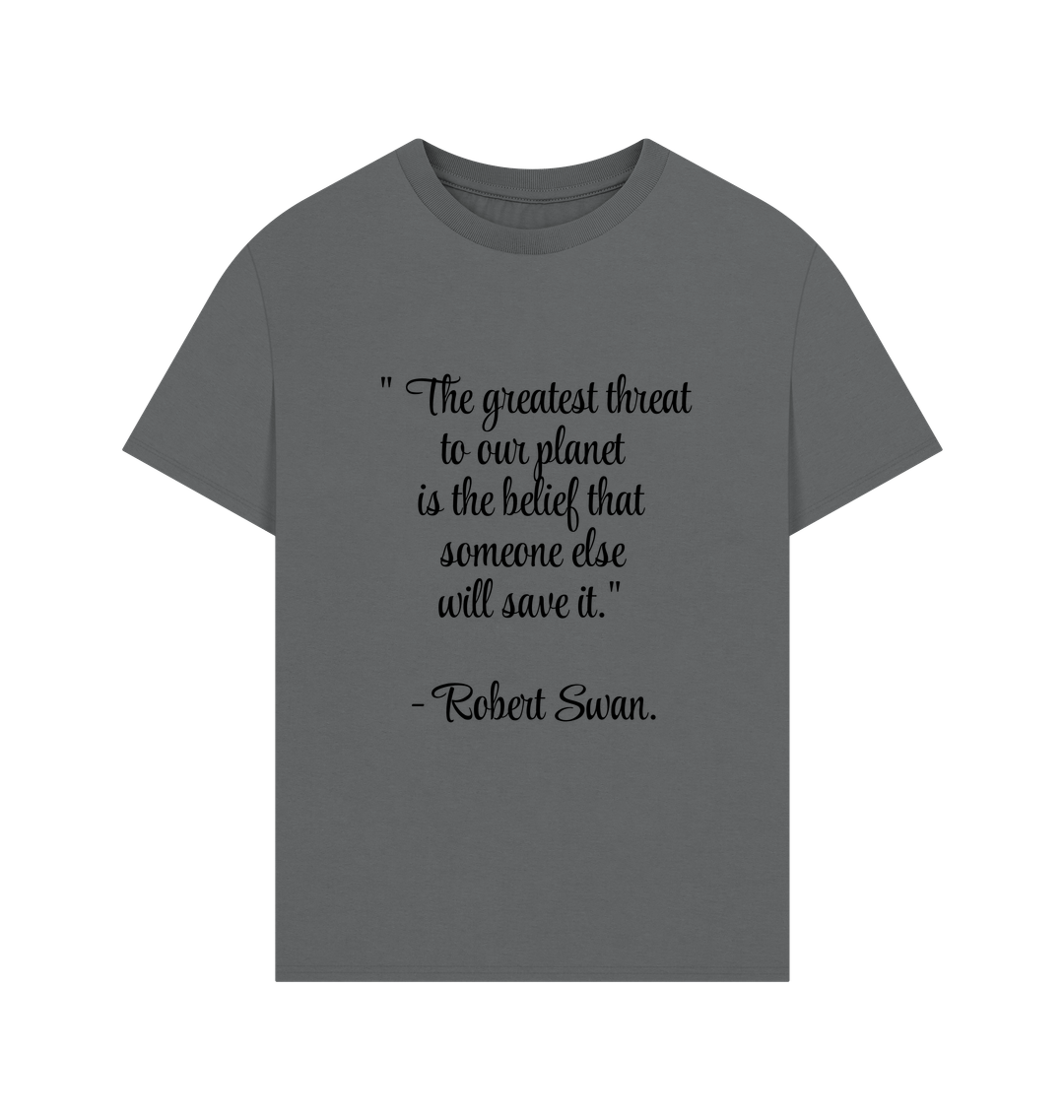 Slate Grey Printed T-shirt