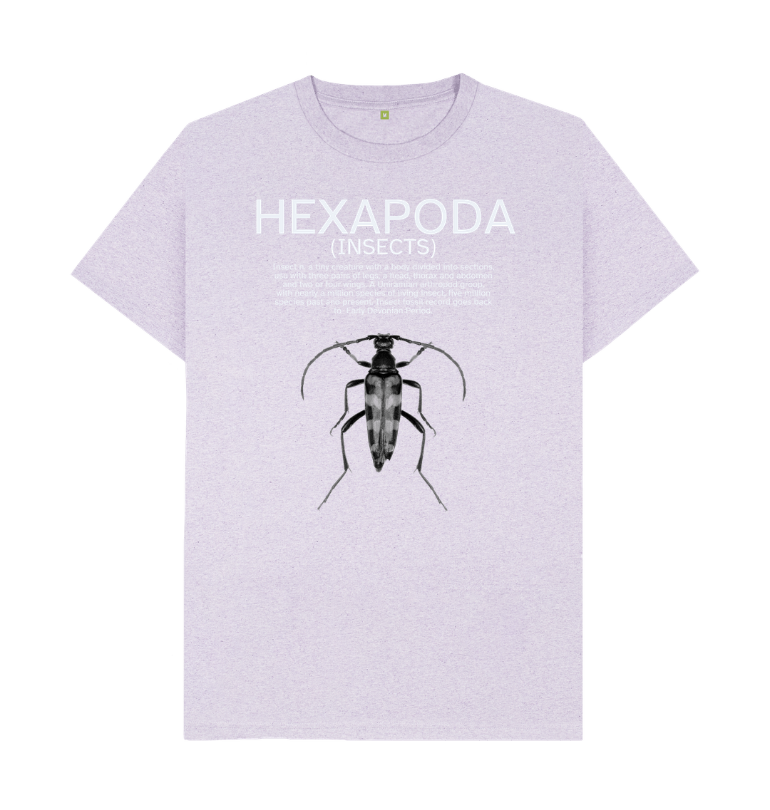 Light Purple Recycled Printed T-Shirt