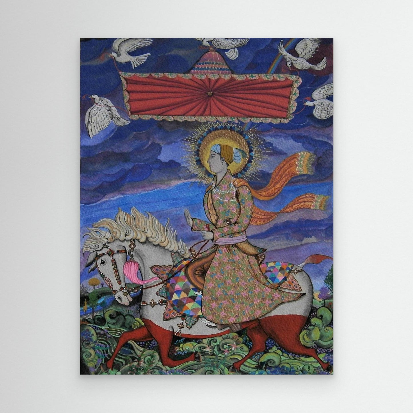Guru Har Krishan In A Fabulous Dreamscape