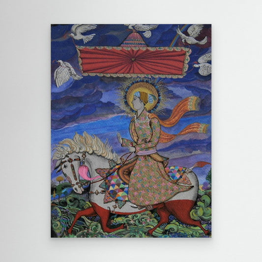 Guru Har Krishan In A Fabulous Dreamscape