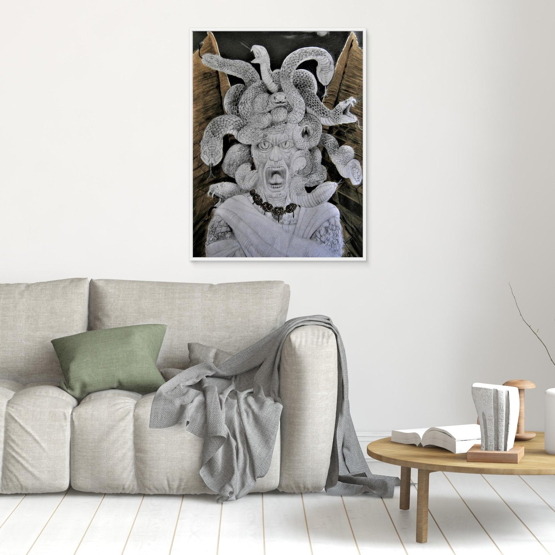 Medusa In Rage.