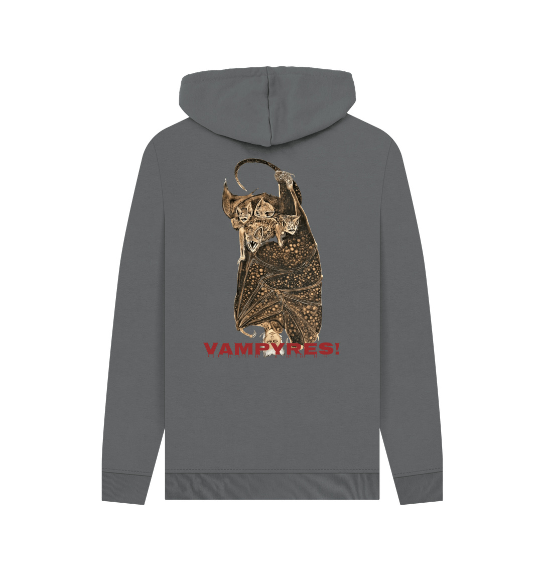 Slate Grey Printed Hoody