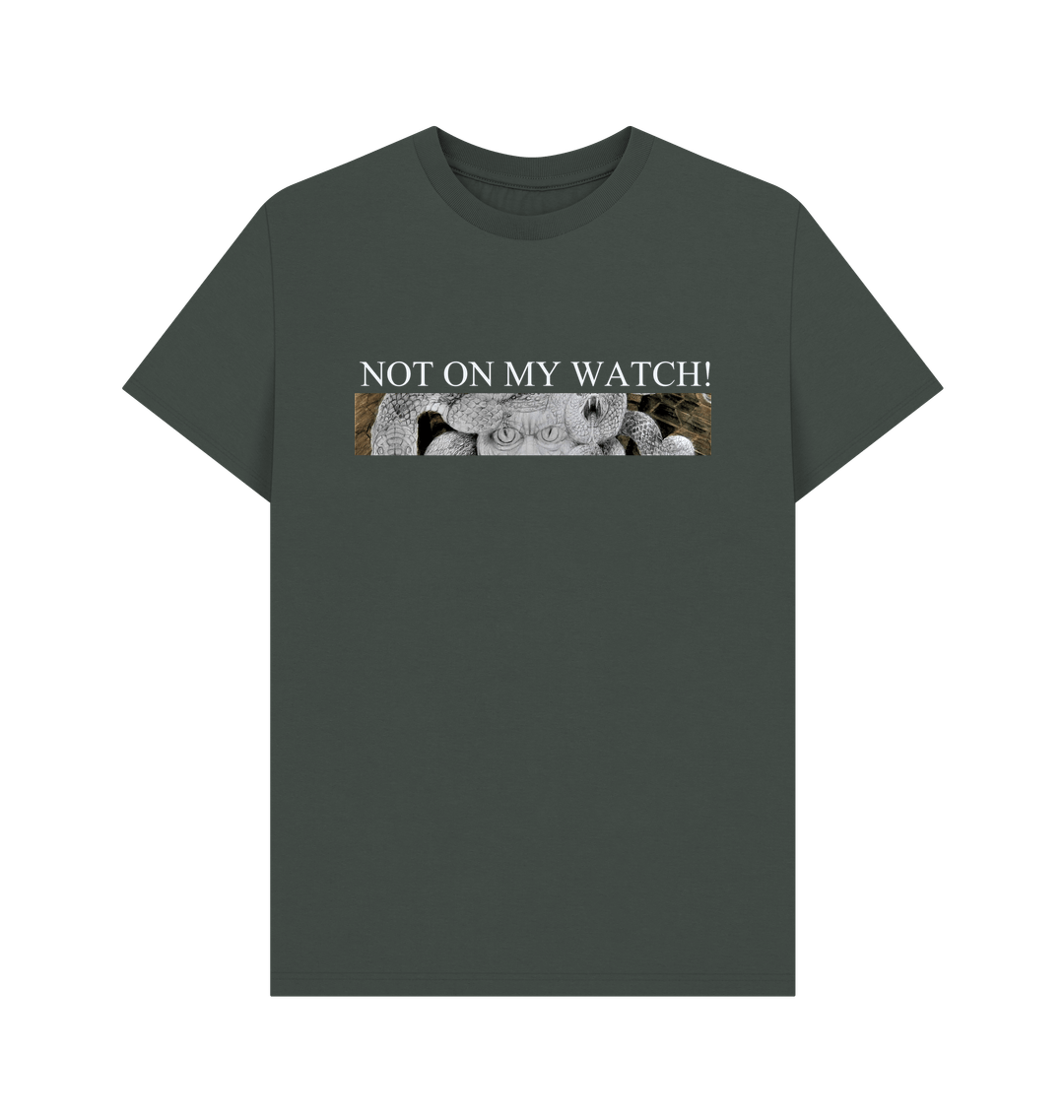 Dark Grey Printed T-shirt