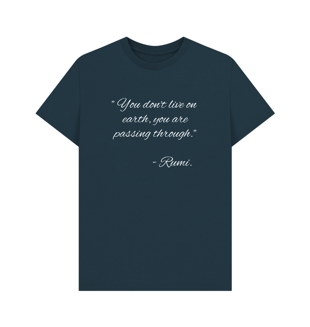 Denim Blue Printed T-shirt