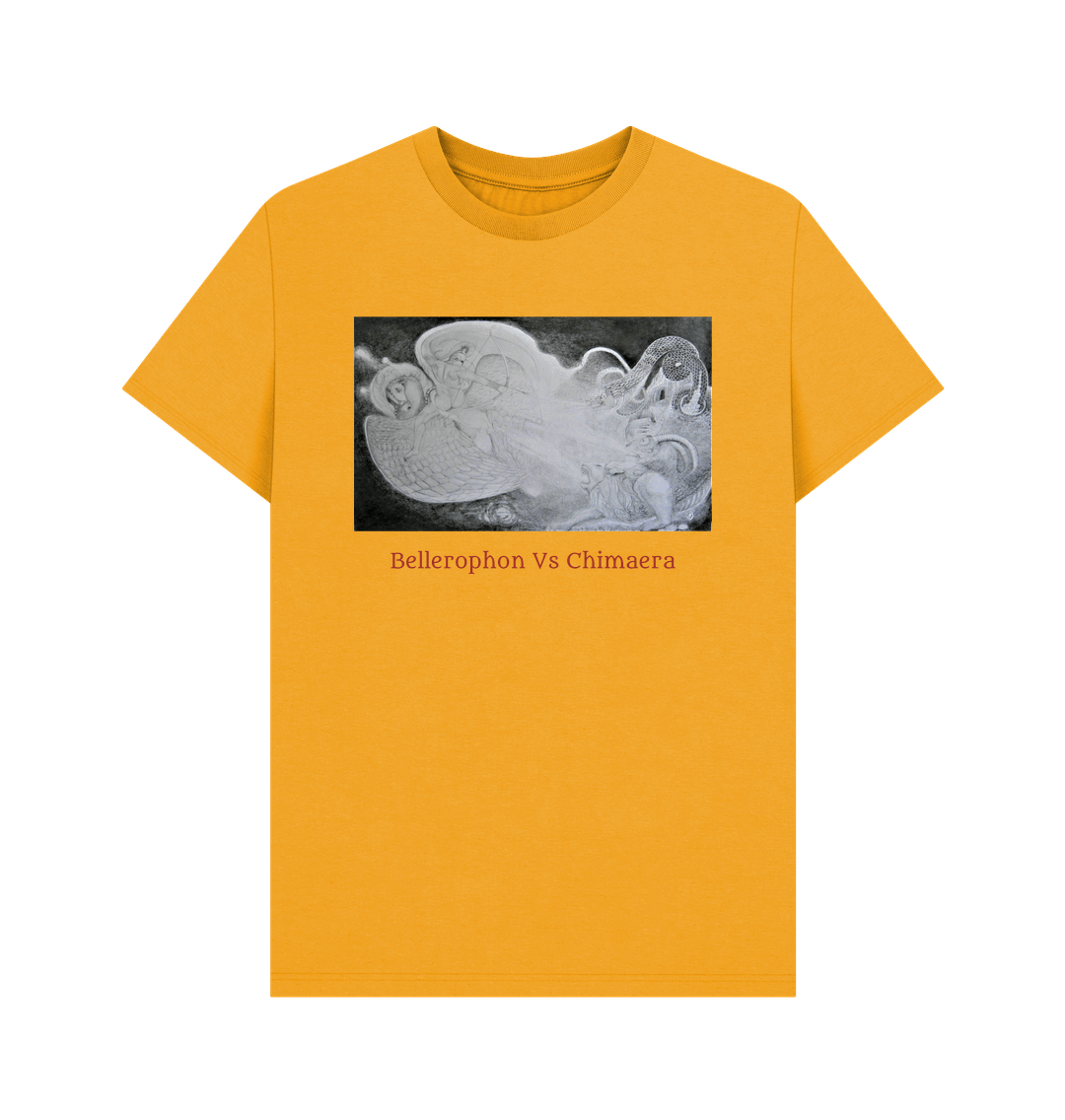 Mustard Printed T-shirt