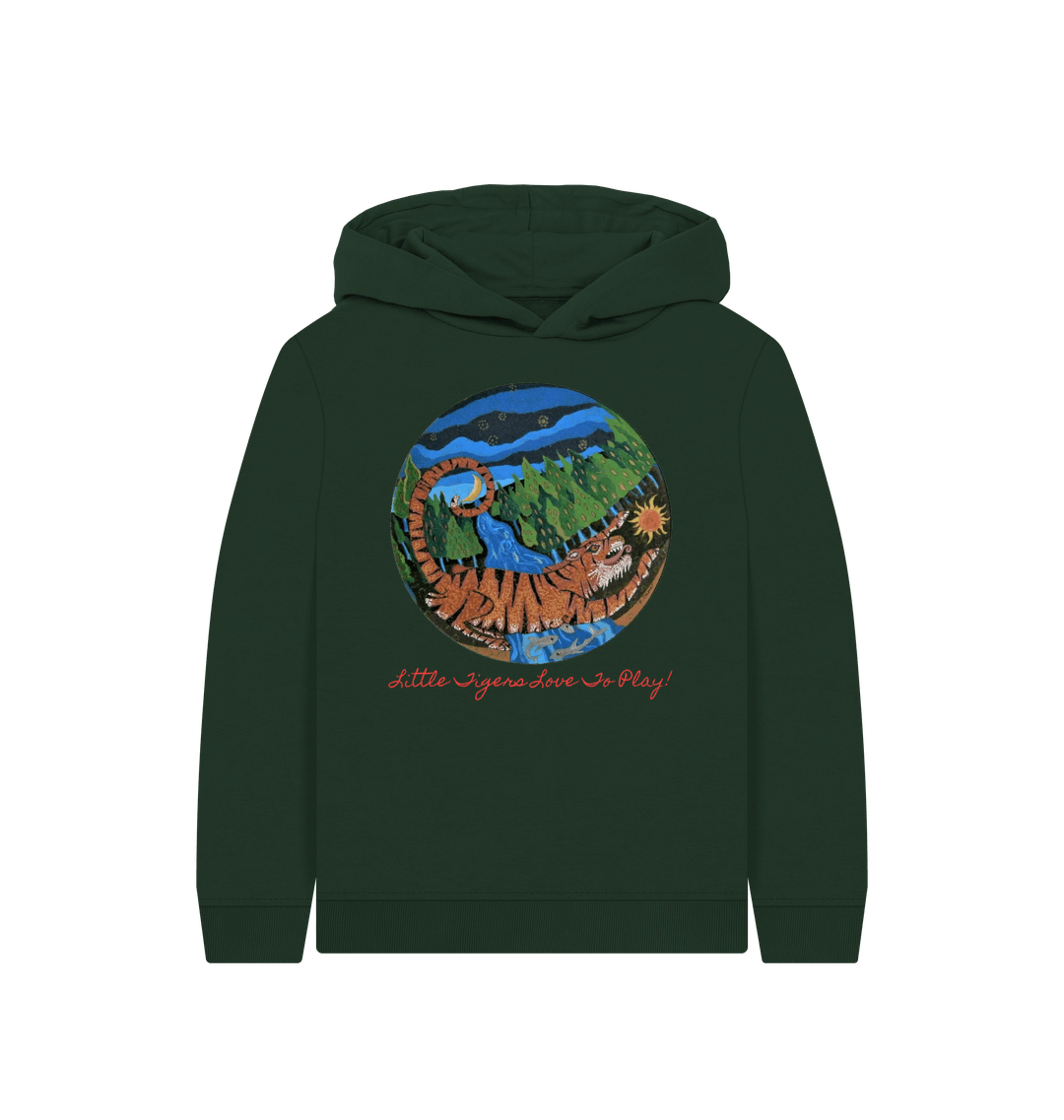 Evergreen Printed Kids Hoodie