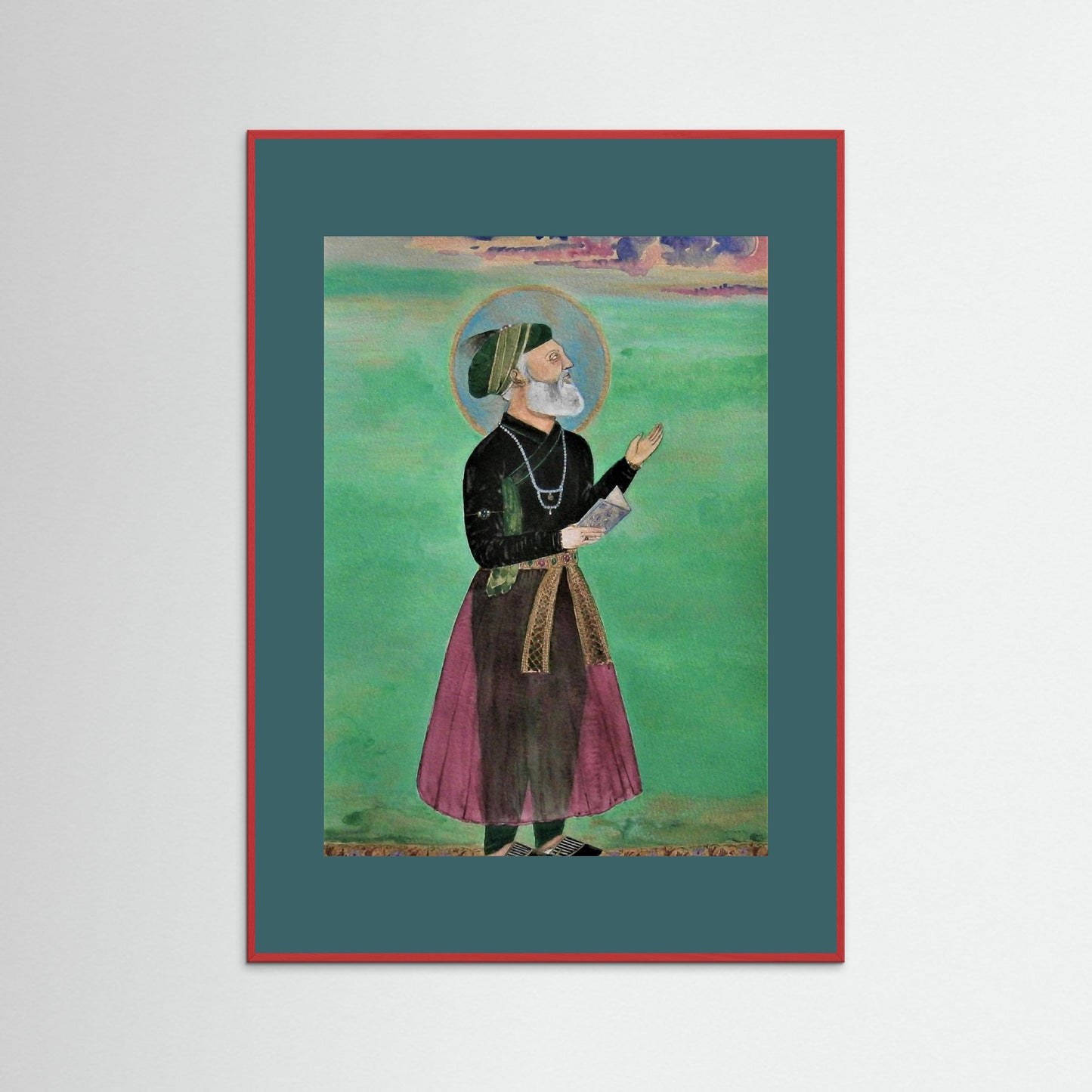 Emperor Aurangzeb Reciting Poems.
