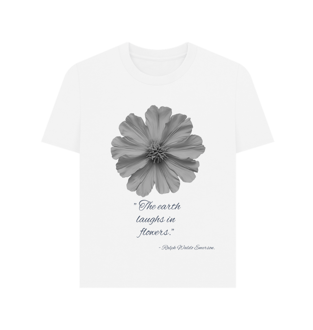 White Printed T-shirt