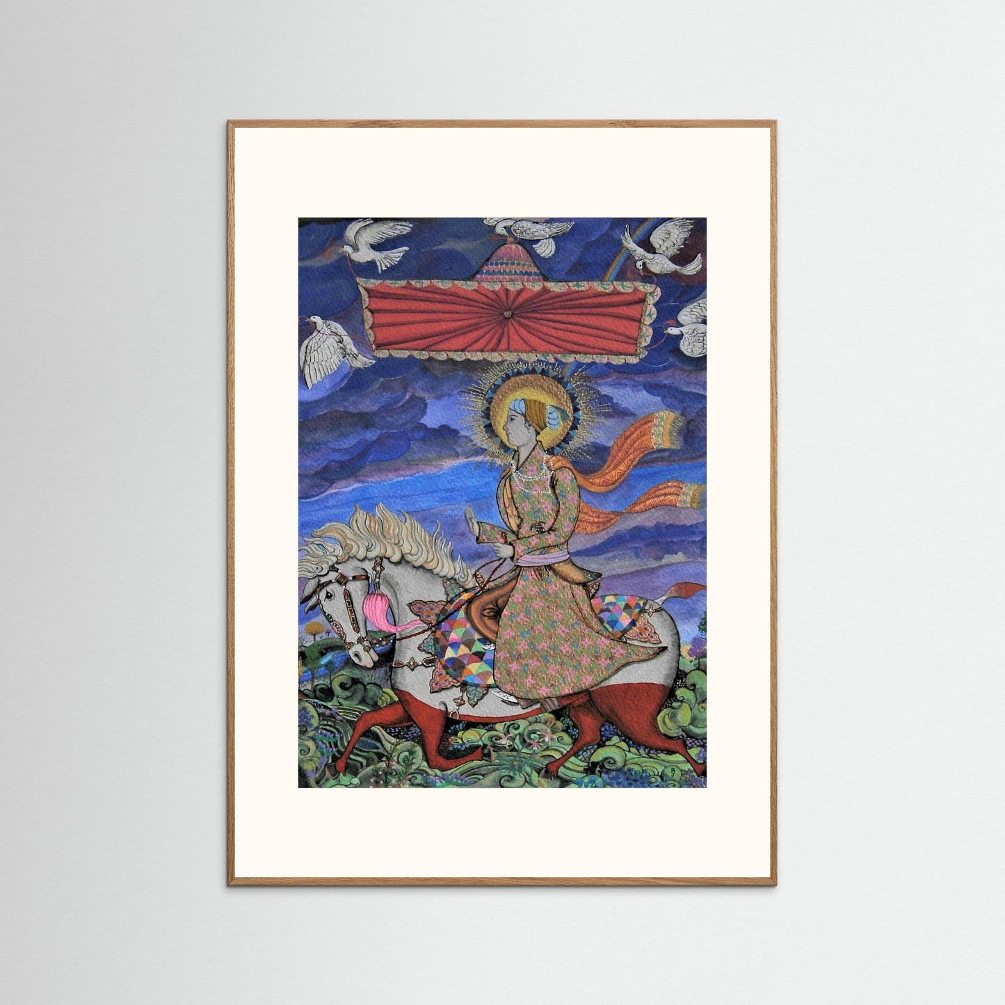 Guru Har Krishan In A Fabulous Dreamscape