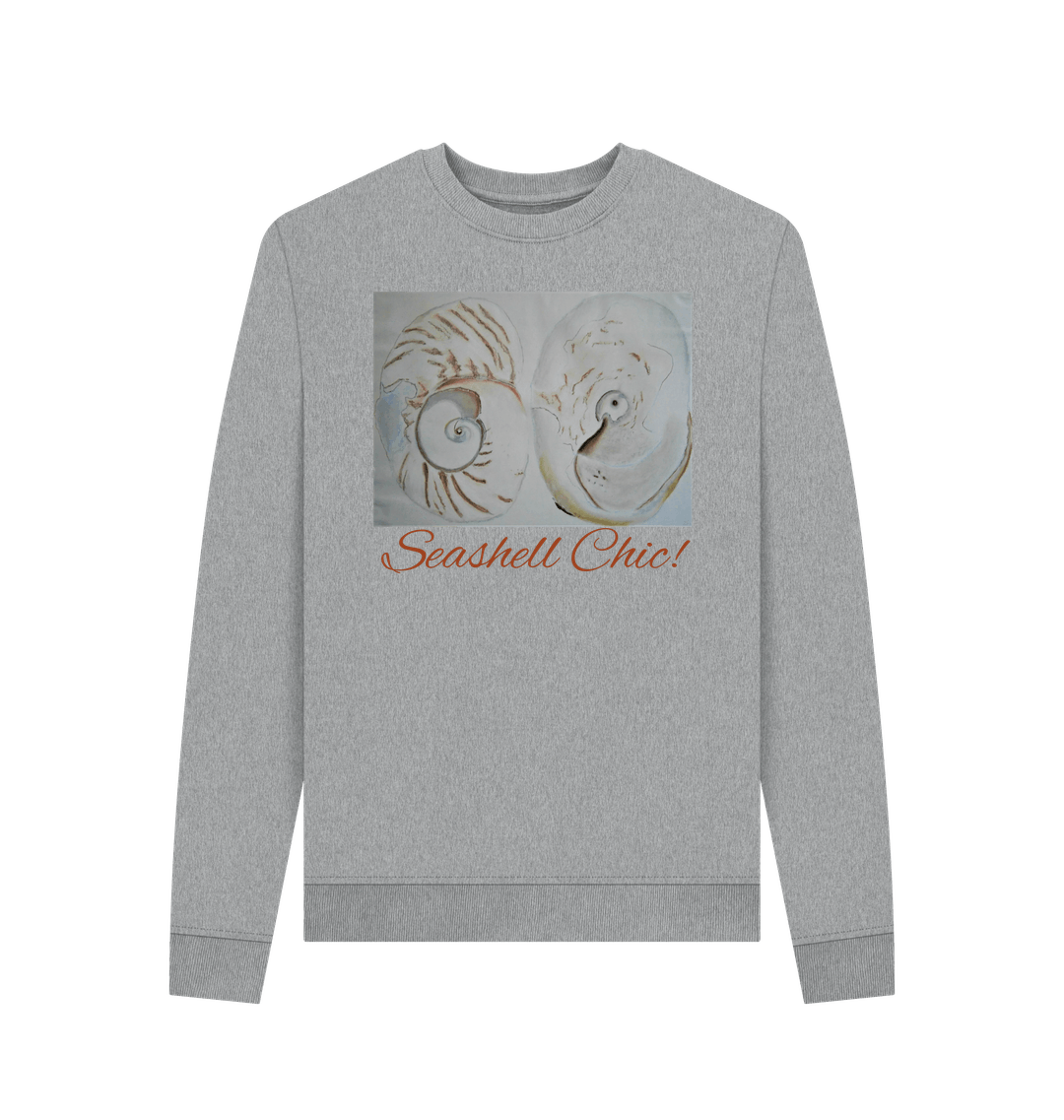Light Heather Printed Sweater