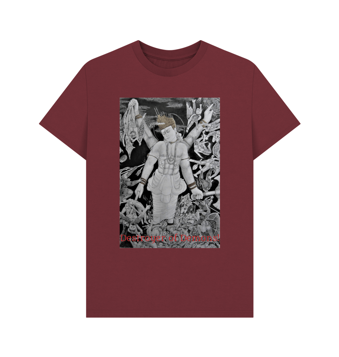 Red Wine Printed T-shirt