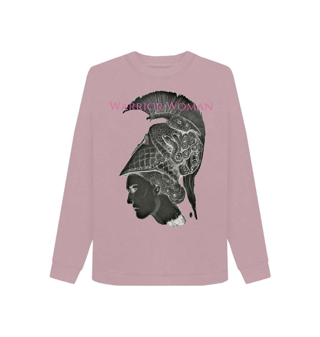 Mauve Printed Sweater