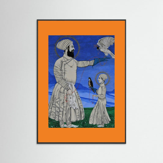 Guru Tegh Bahadur and Gobind Rai.