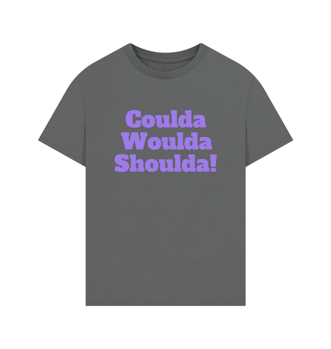 Slate Grey Printed T-shirt