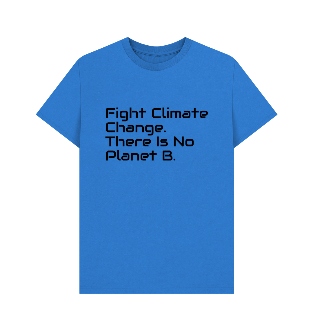 Bright Blue Printed T-shirt