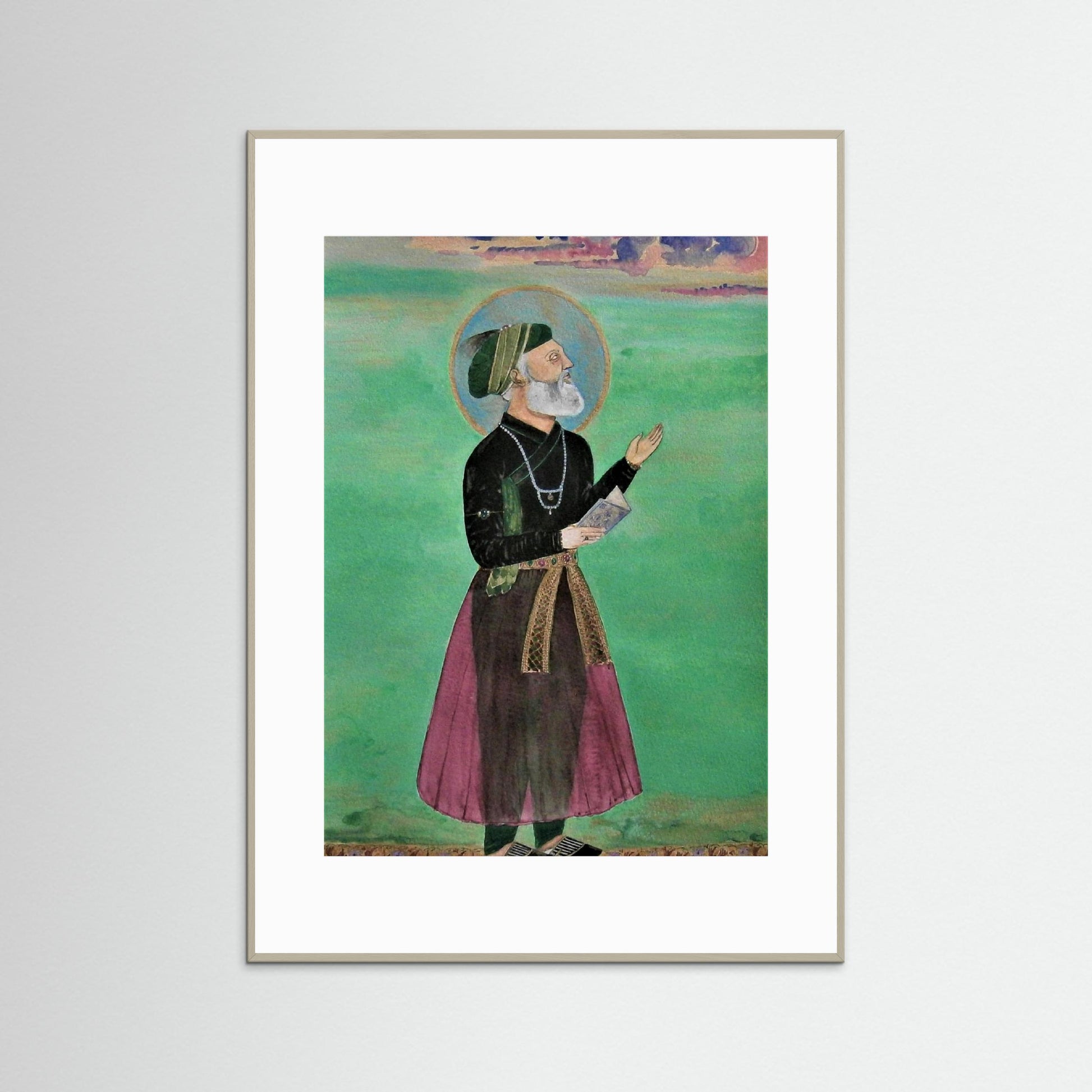 Emperor Aurangzeb Reciting Poems.