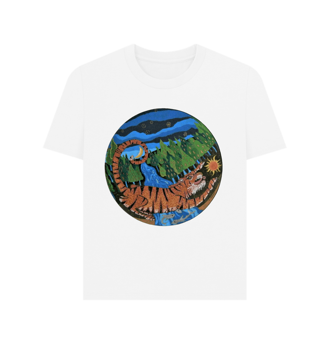 White Printed T-shirt
