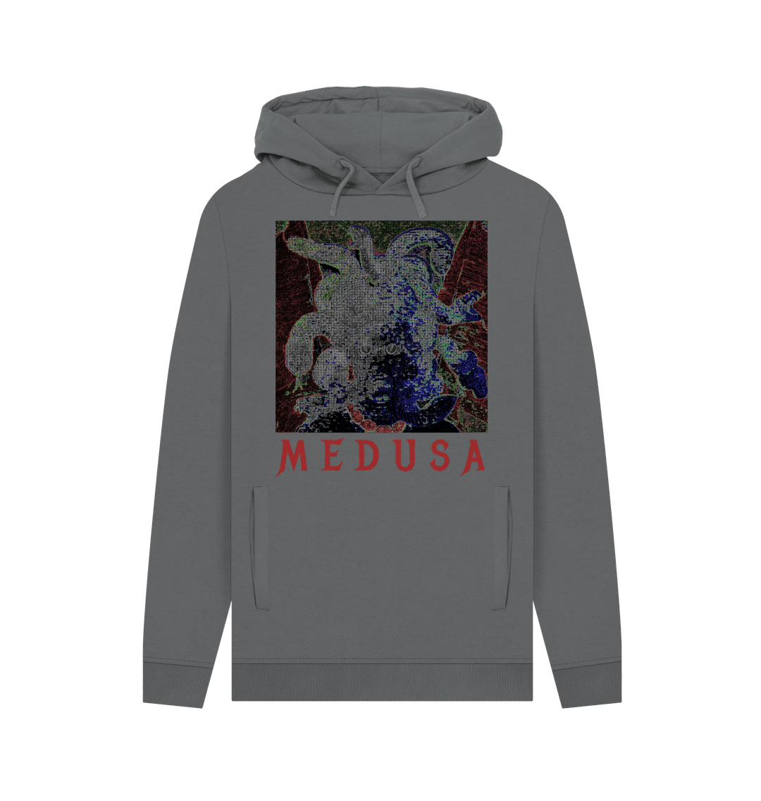 Slate Grey Printed Hoody