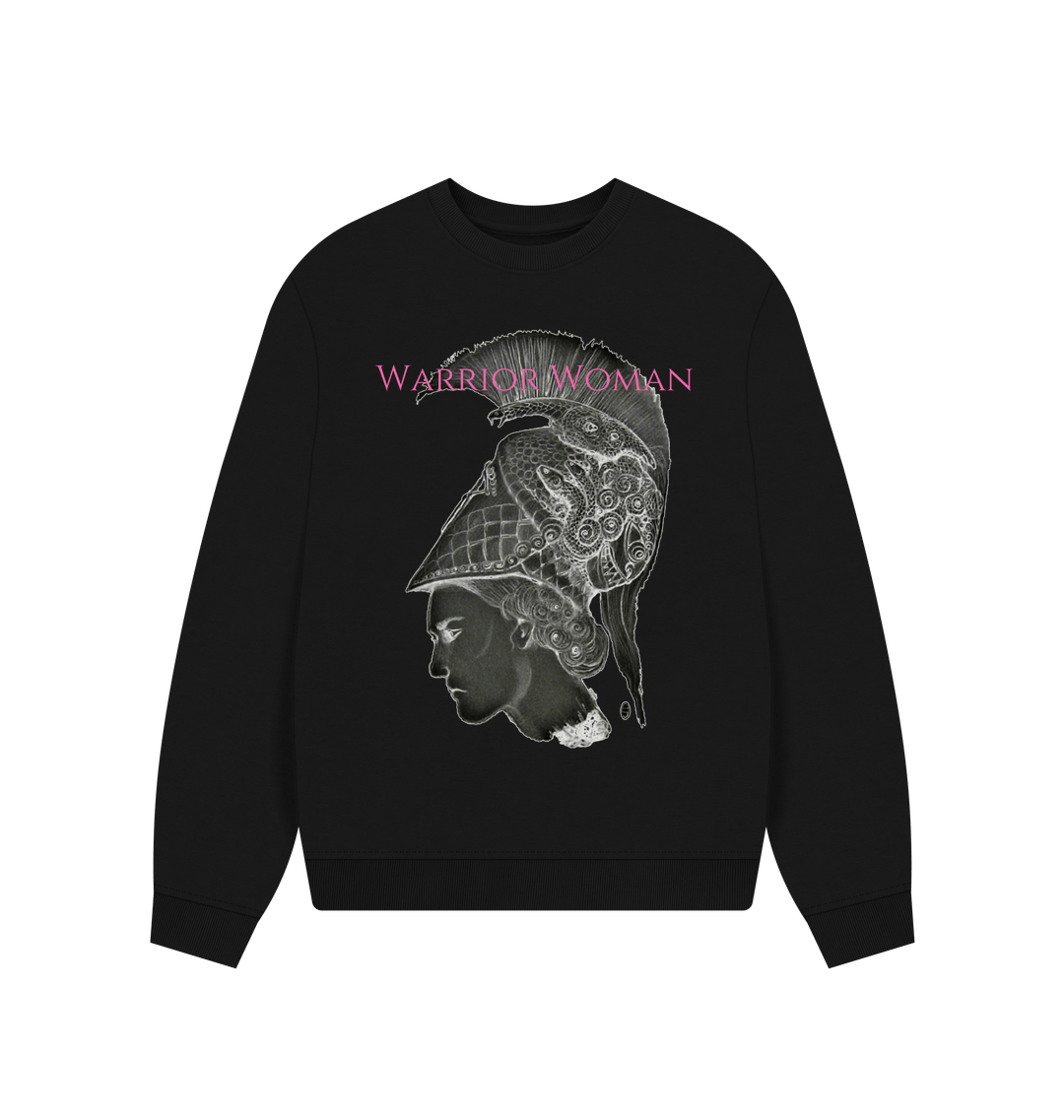Black Printed Sweater