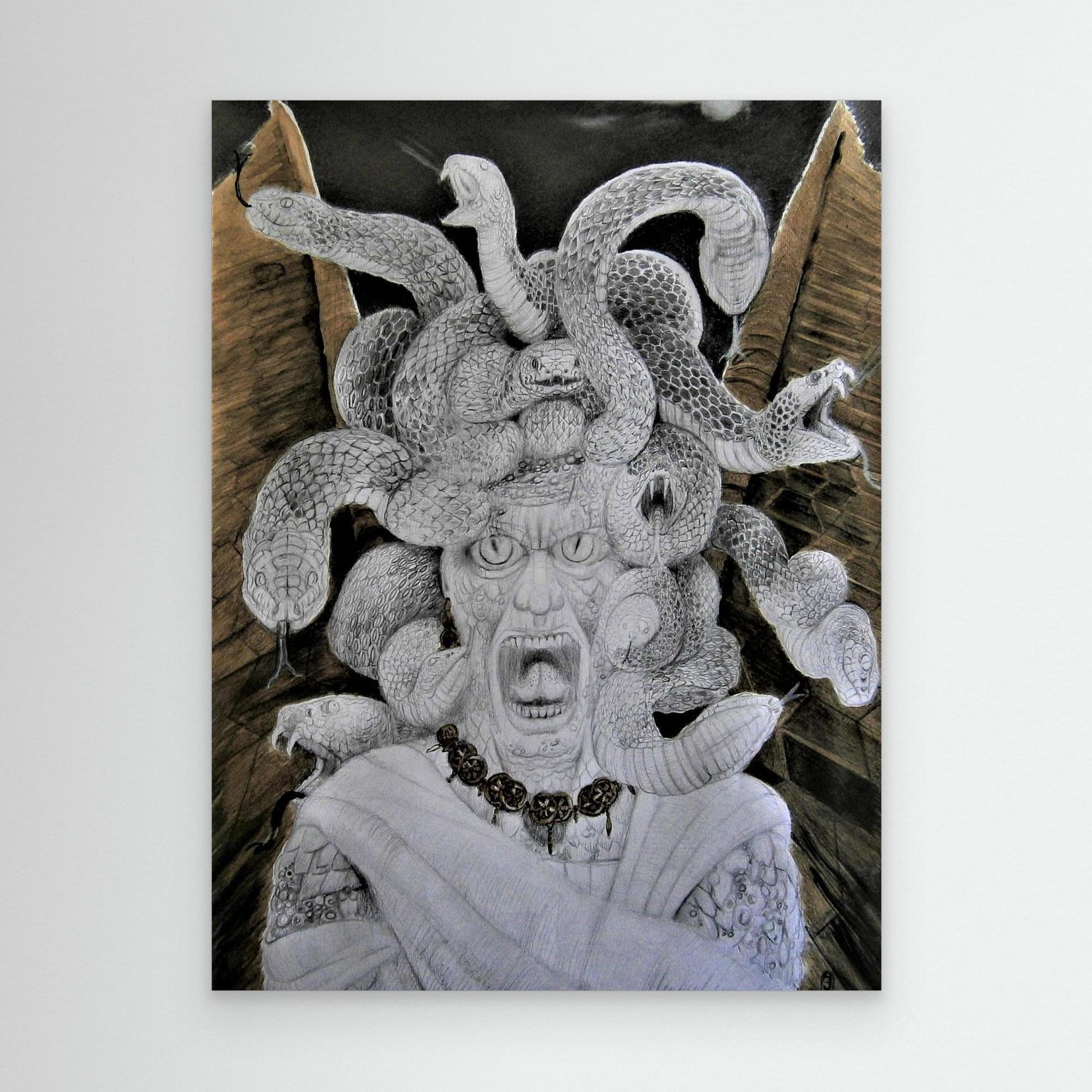 Medusa In Rage.