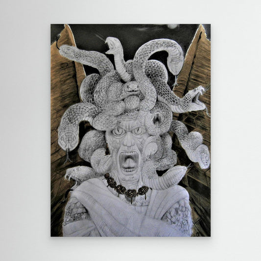 Medusa In Rage.