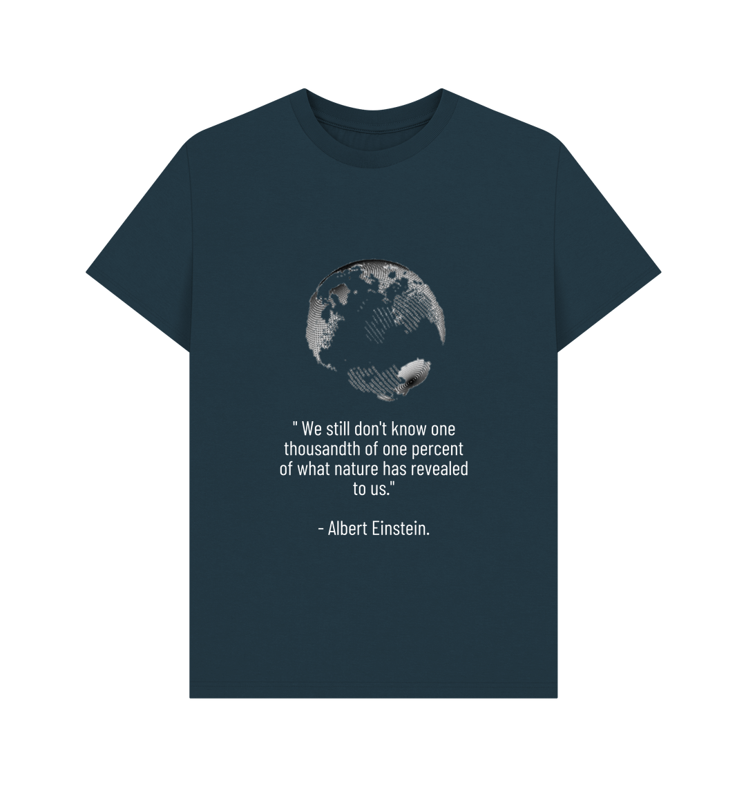 Denim Blue Printed T-shirt