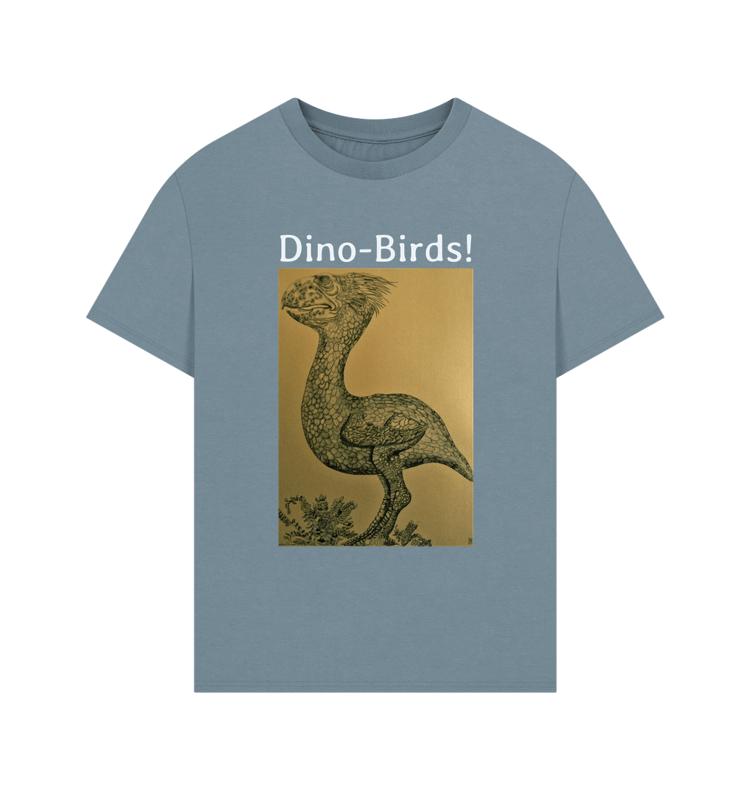 Stone Blue Printed T-shirt