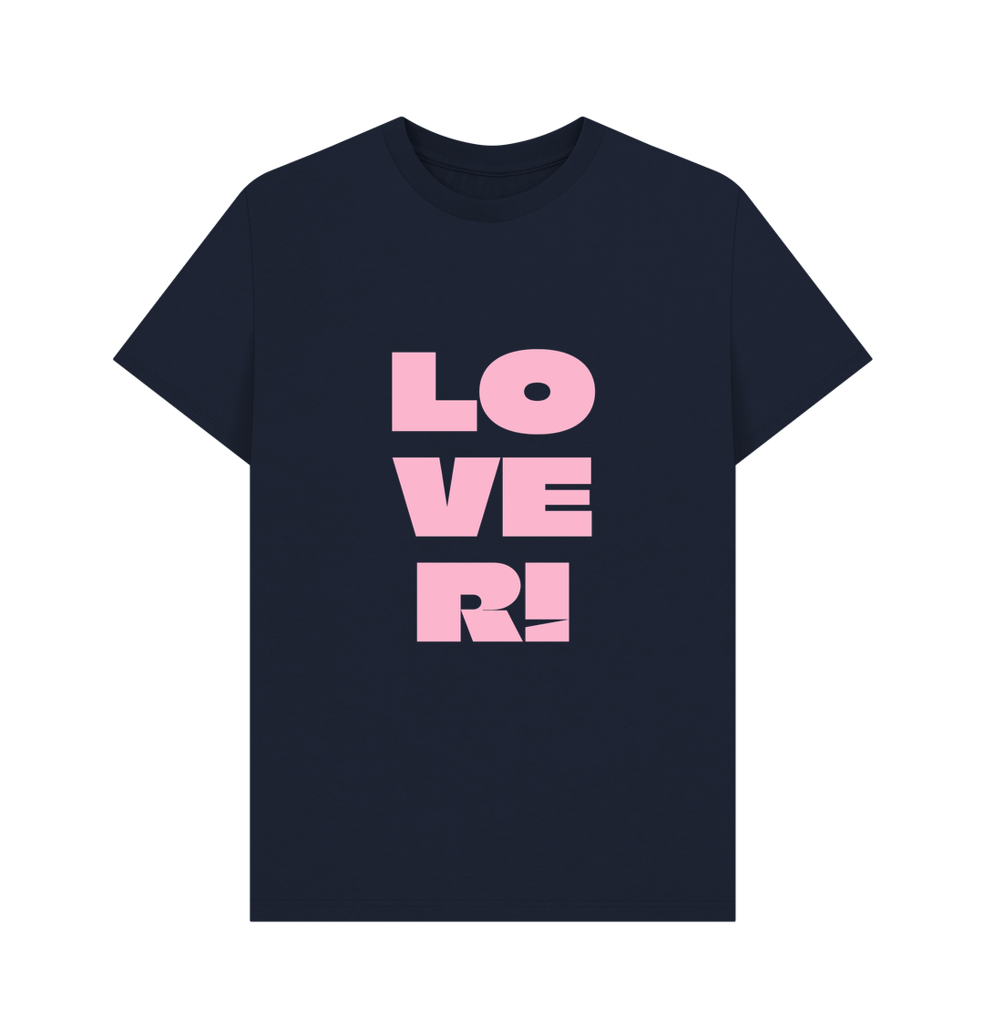 Navy Blue Printed T-shirt