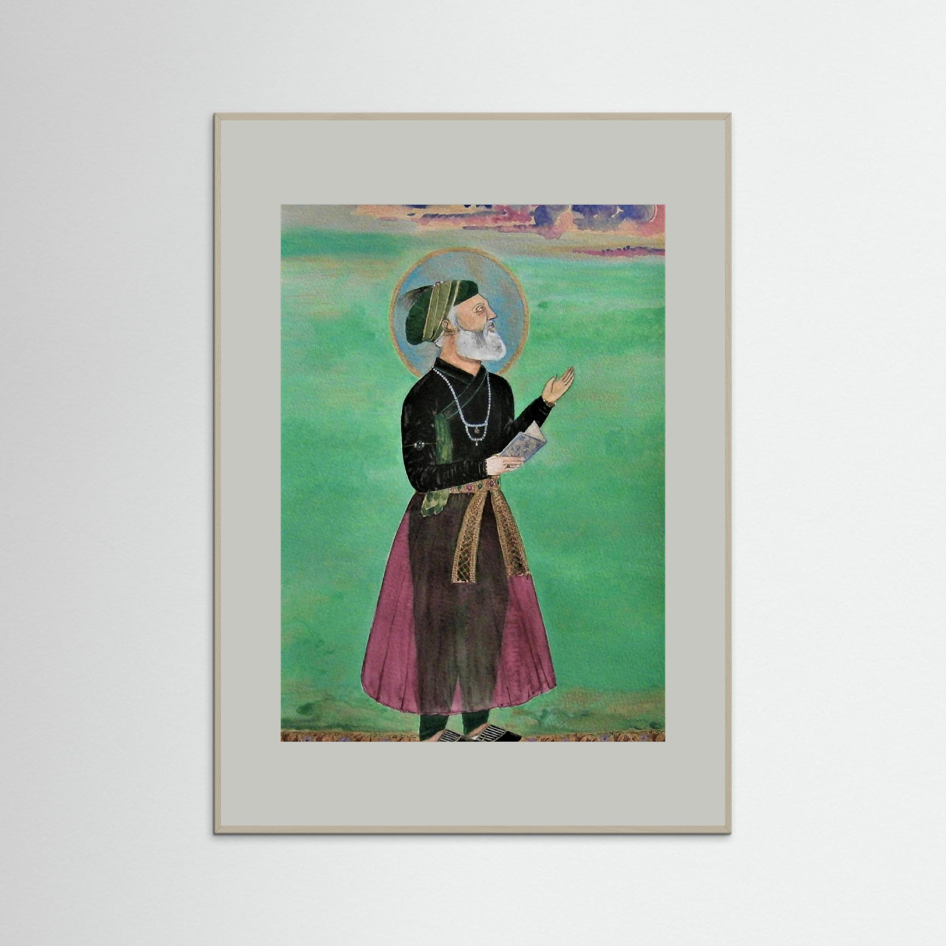 Emperor Aurangzeb Reciting Poems.