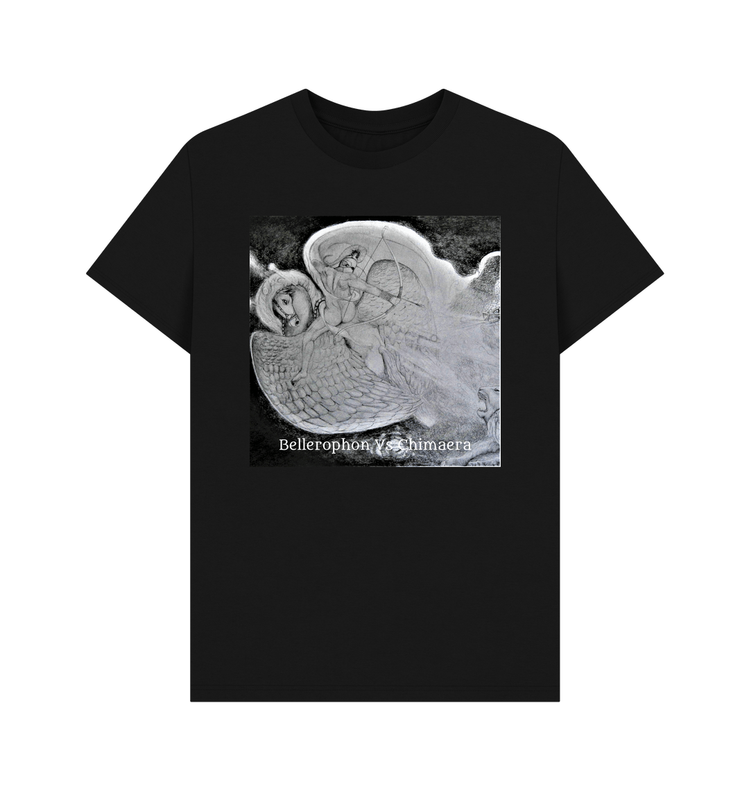 Black Printed T-shirt