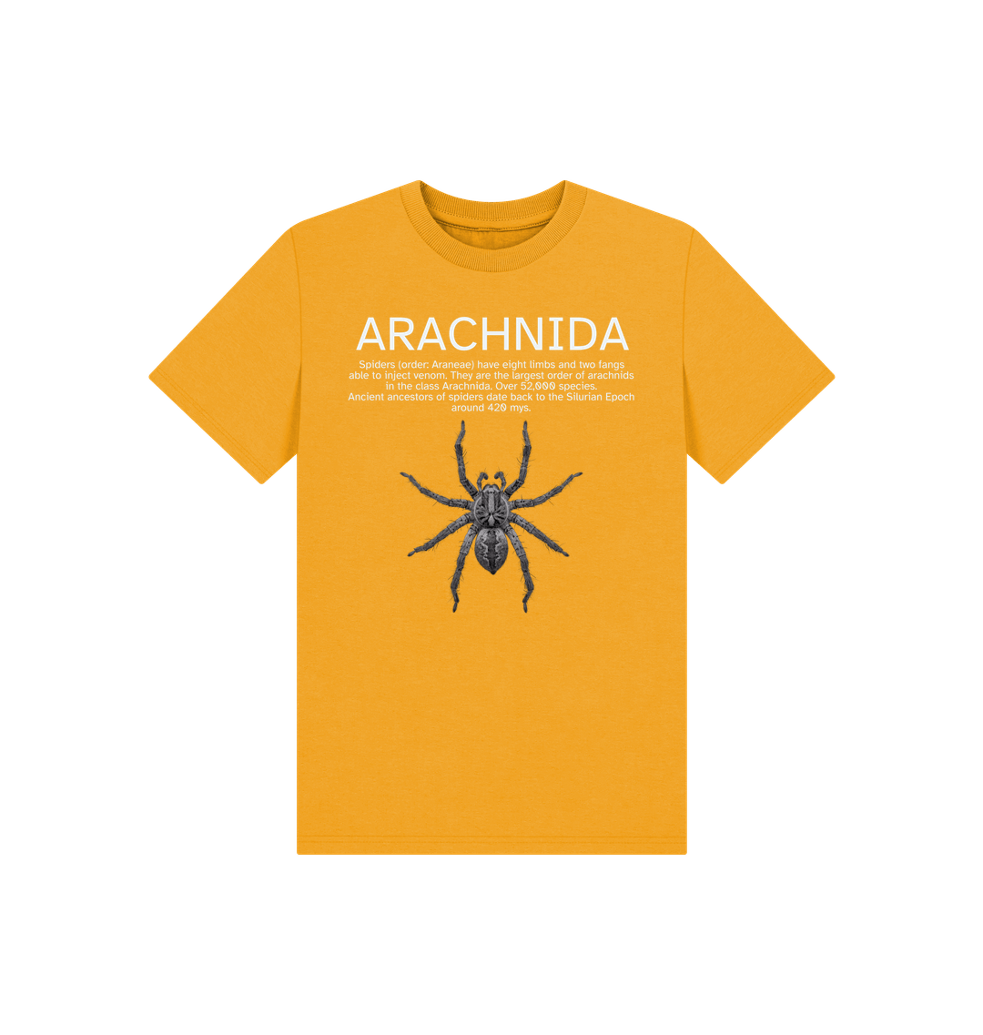 Mustard Printed Kids T-Shirt