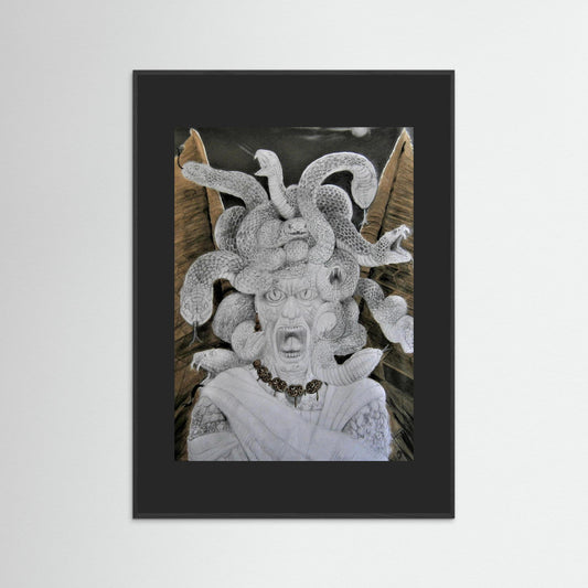 Medusa In Rage.