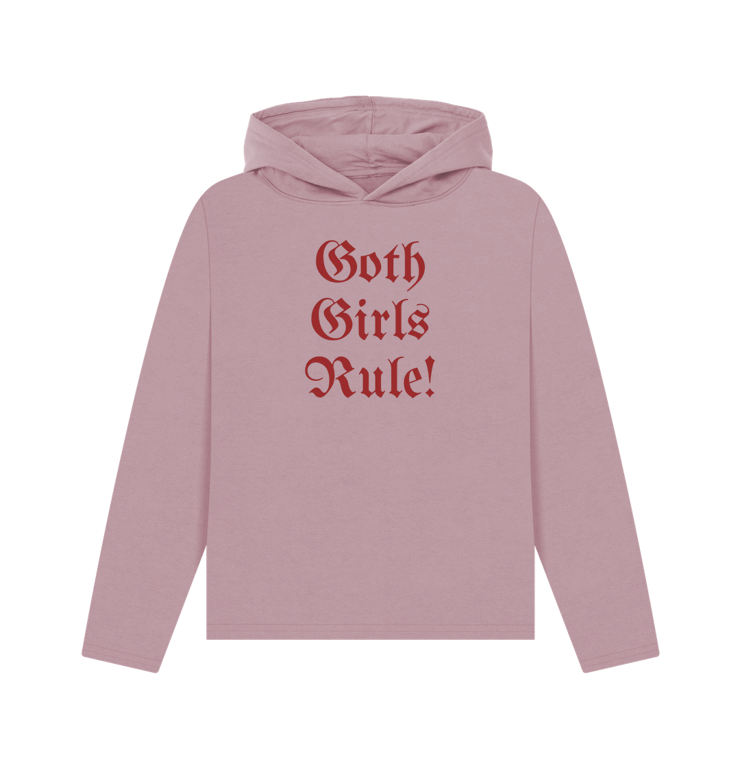 Mauve Printed Hoody