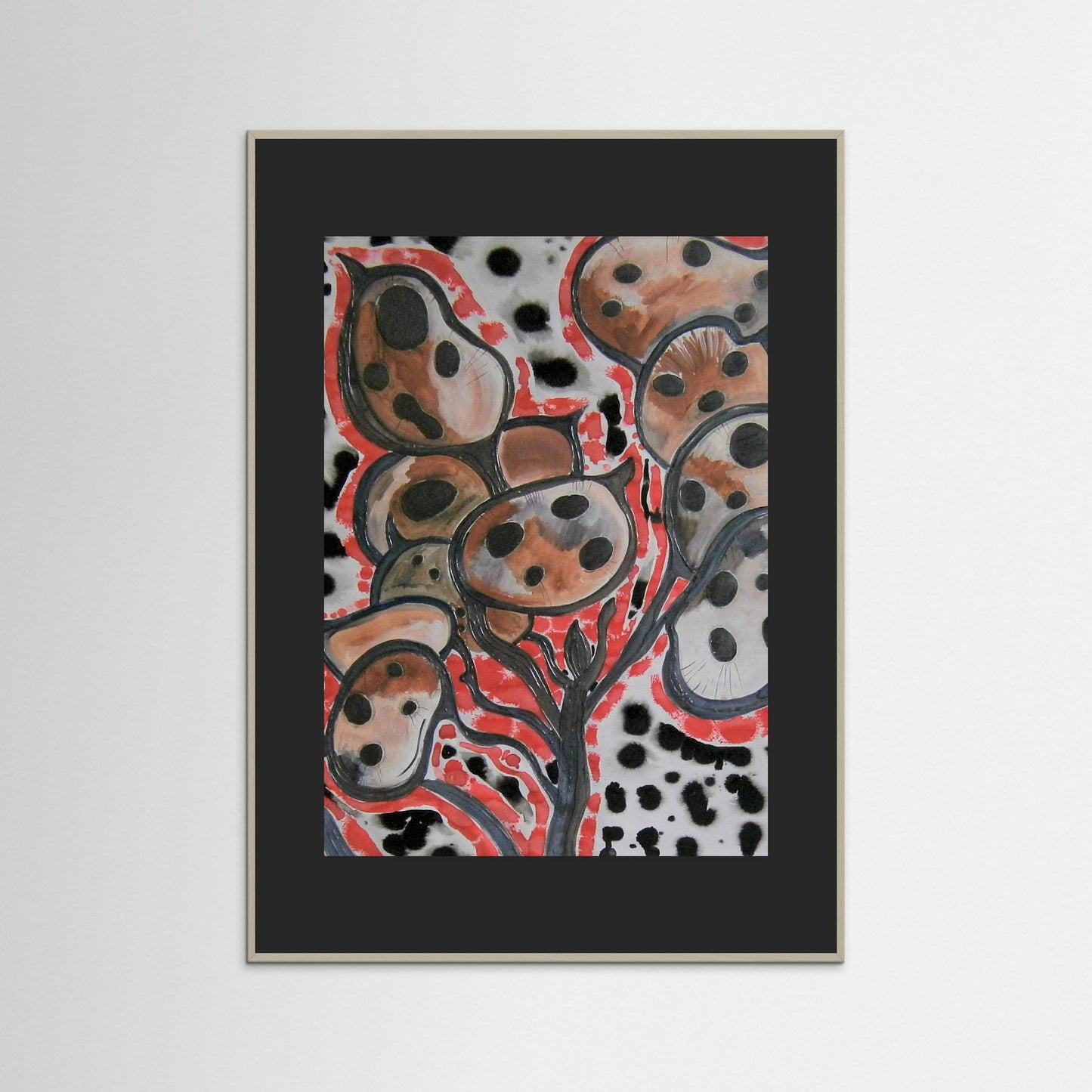 Semi-Abstract Plant Form #1.