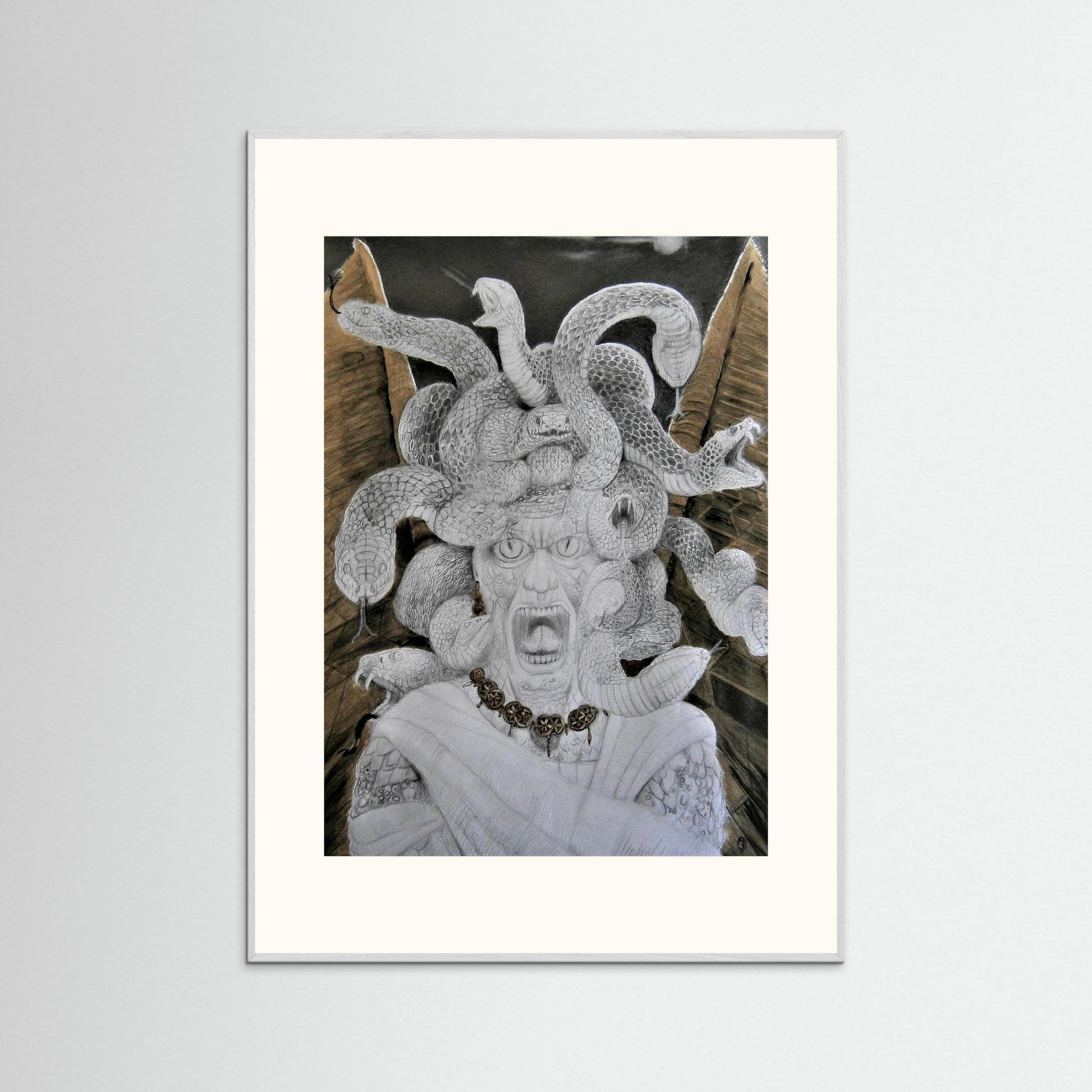 Medusa In Rage.