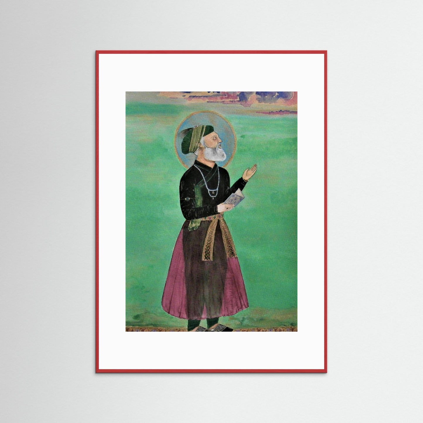Emperor Aurangzeb Reciting Poems.