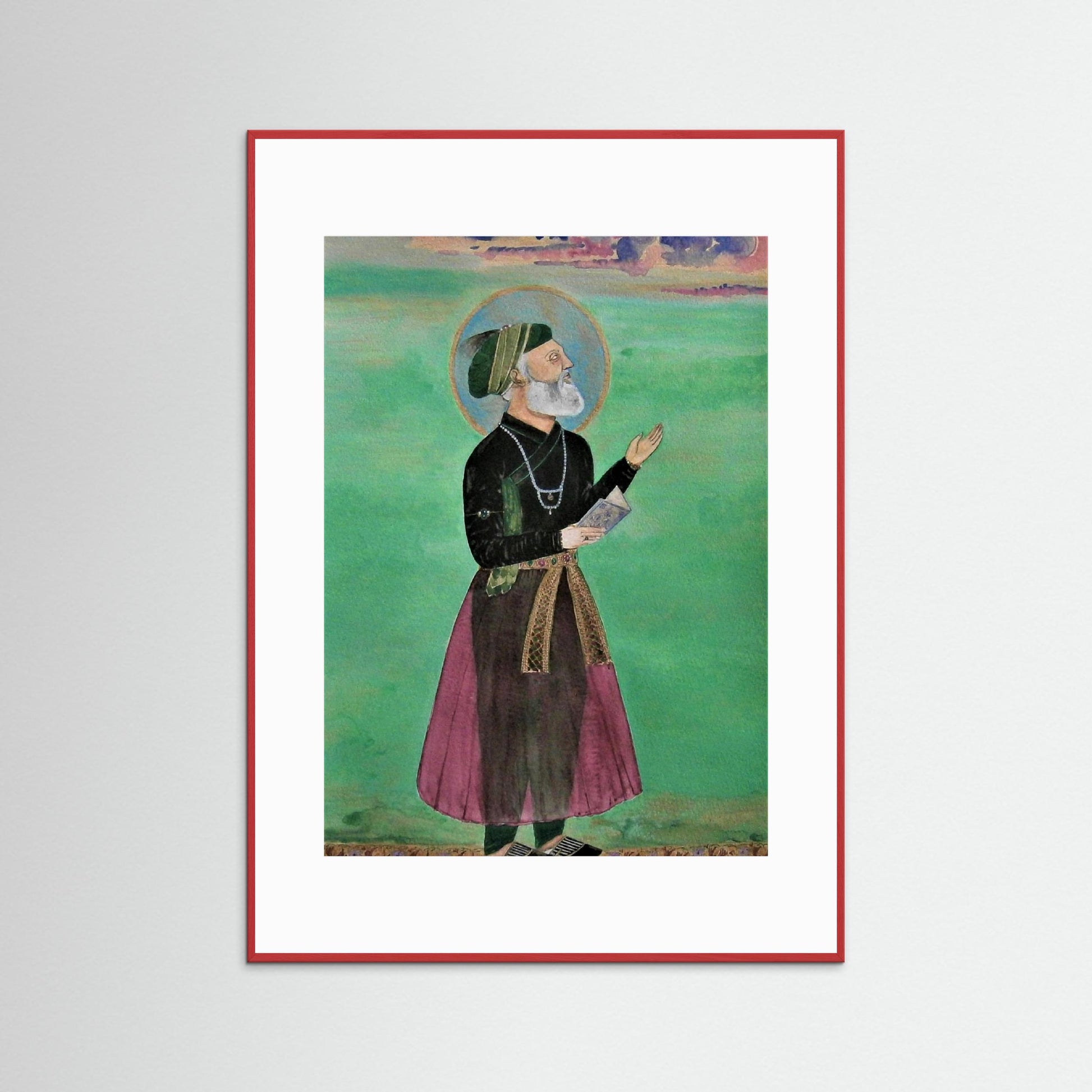 Emperor Aurangzeb Reciting Poems.