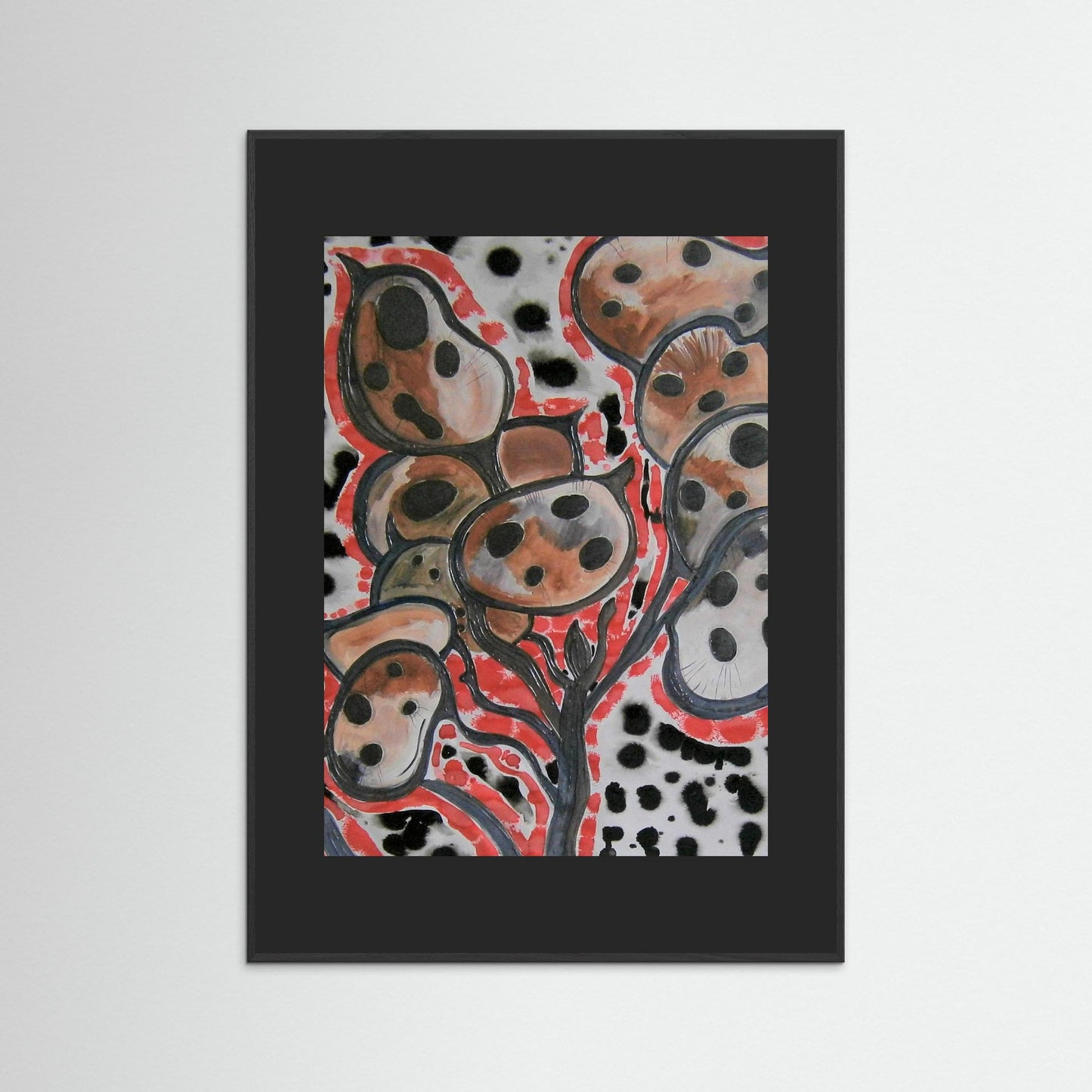 Semi-Abstract Plant Form #1.