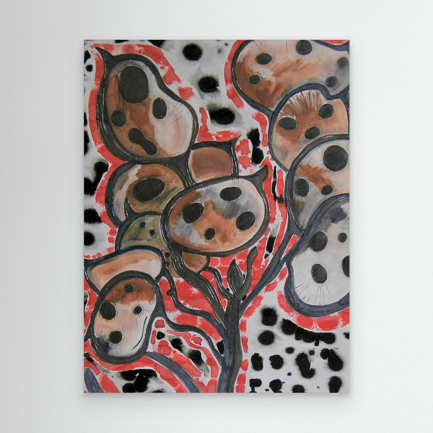 Semi-Abstract Plant Form #1.