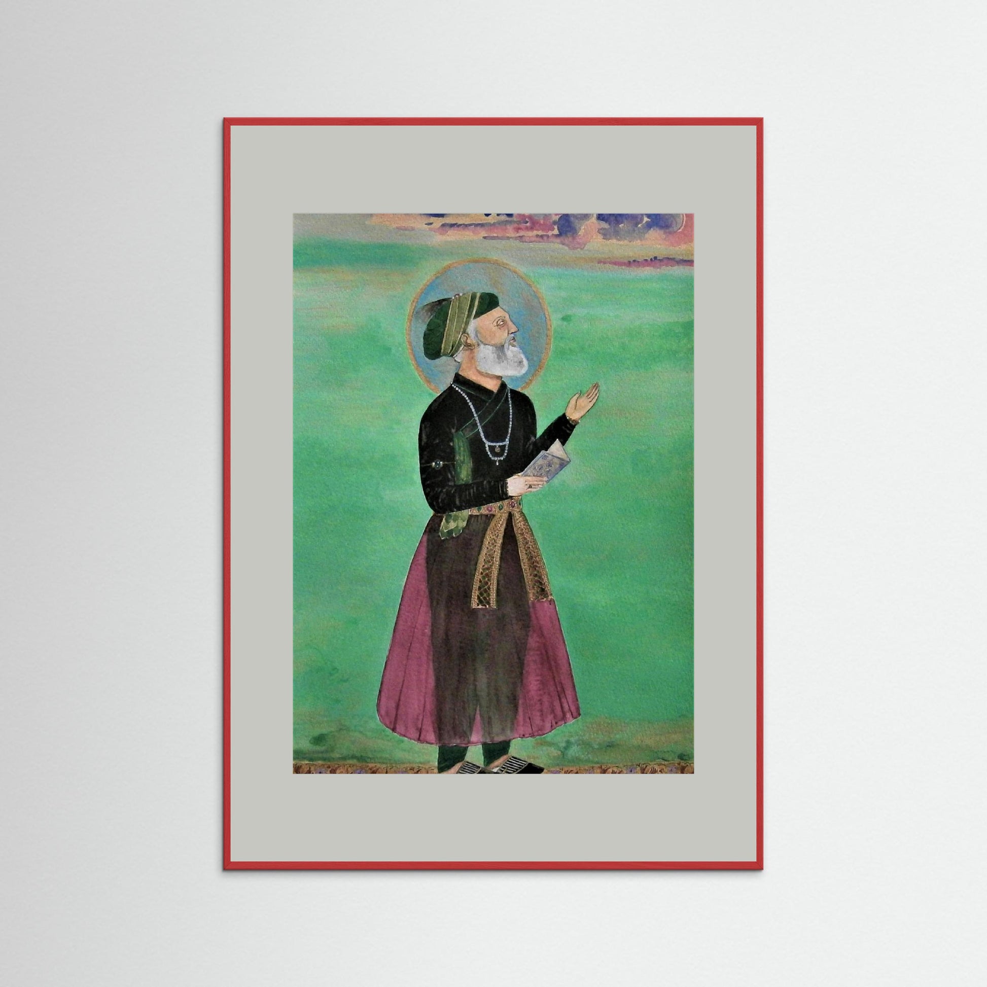 Emperor Aurangzeb Reciting Poems.