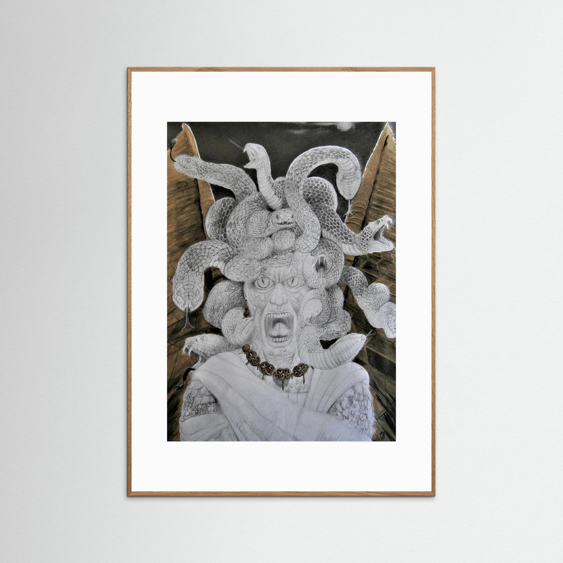 Medusa In Rage.