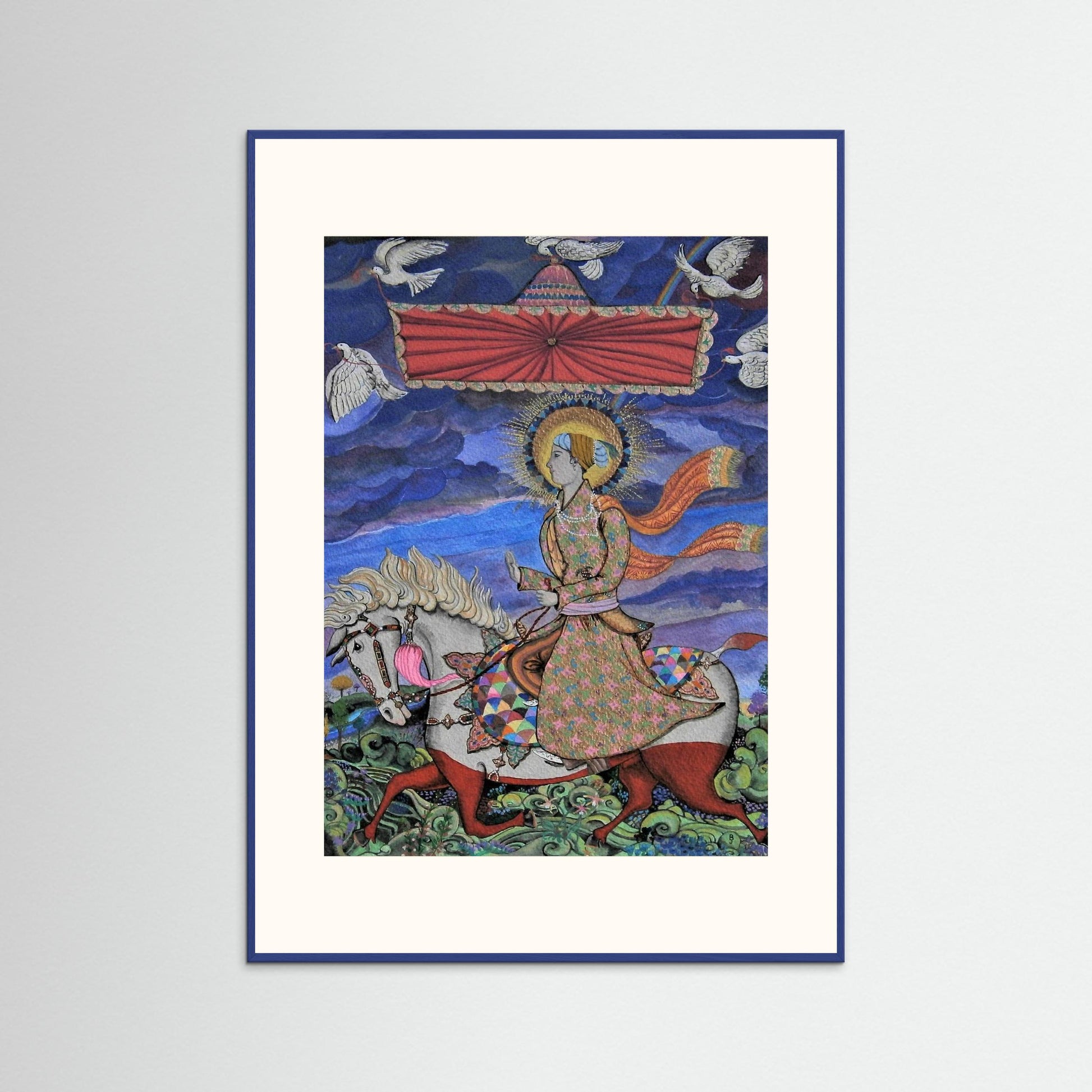 Guru Har Krishan In A Fabulous Dreamscape